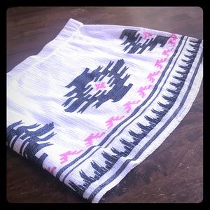 🎉Host Pick!🎉Kaisely Aztec Embroidered Skirt